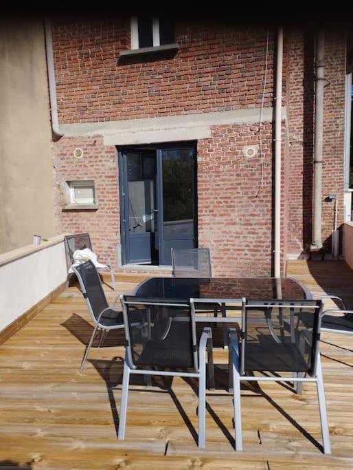 Appartamento Agreable Maison Avec Parking Gratuit Amiens Esterno foto